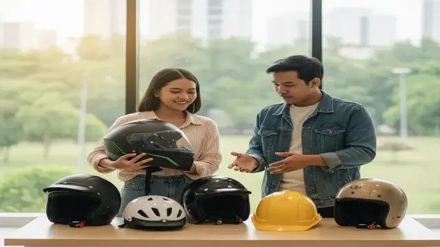 7 Tips Memilih Helm Motor yang Nyaman dan Aman